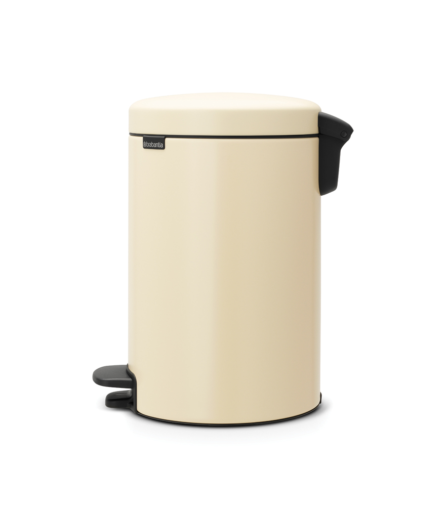 Бак для мусора Brabantia Pedal Bin, миндальный, 12 л (113468) - фото 2