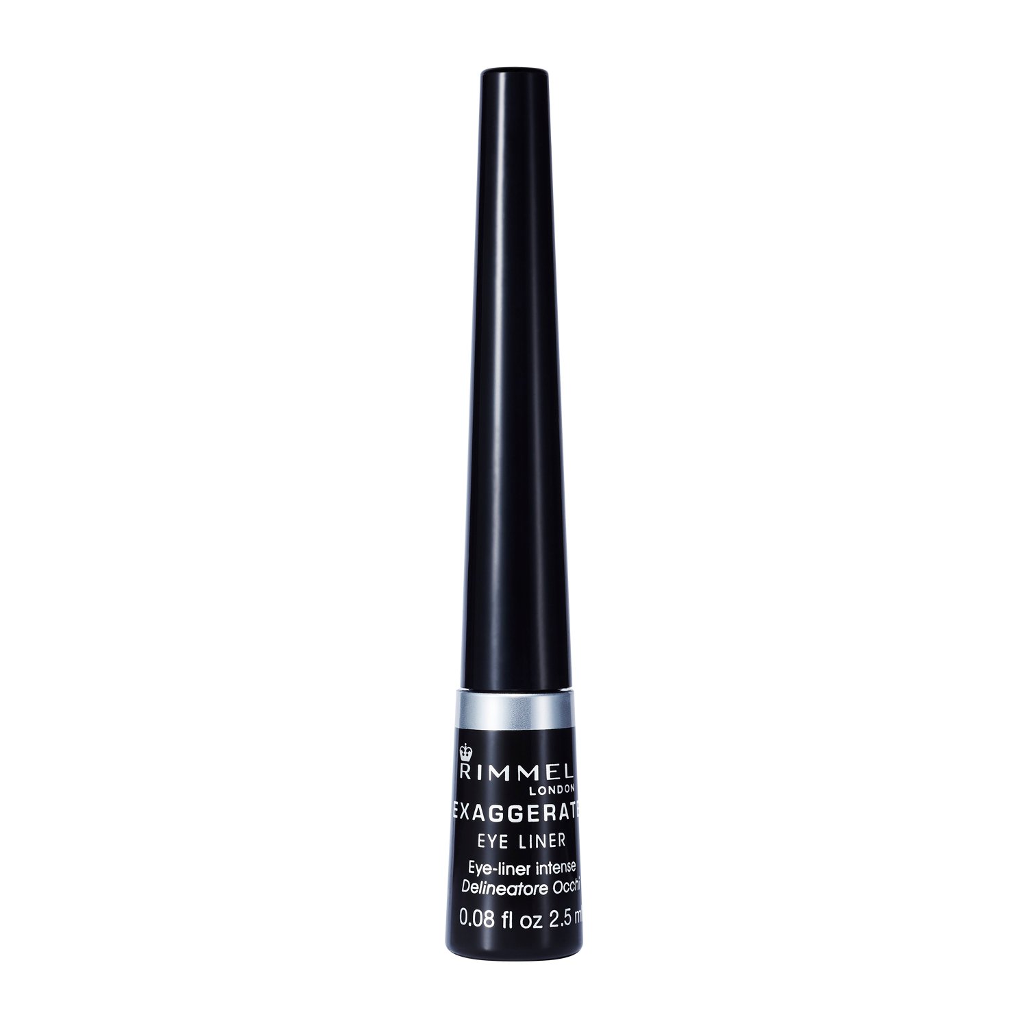 Подводка для глаз Rimmel Exaggerate Eye Liner, тон 01 (Black), 2,5 мл (8000015255873) - фото 1