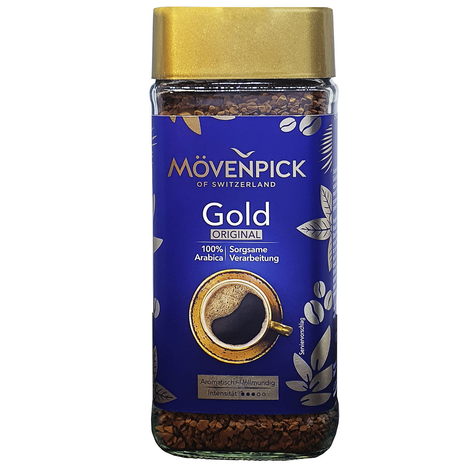 Кофе растворимый Movenpick Gold Original 100 г - фото 1