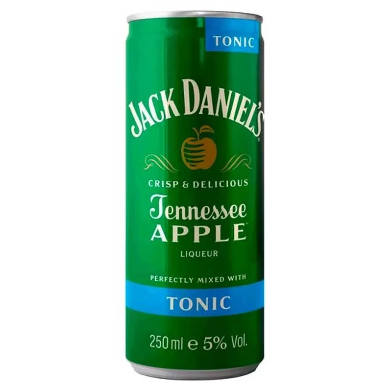 Напій алкогольний Jack Daniel's Apple&Tonic, з/б, 5%, 0,25 л - фото 1