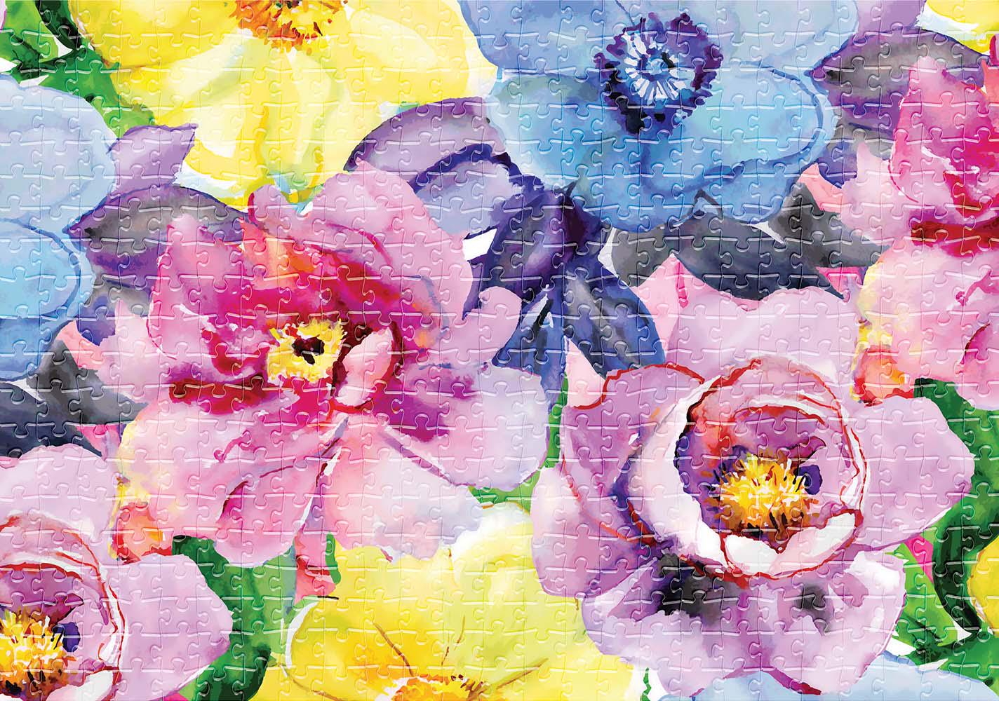Пазли тришарові Interdruk Flowers 2, 500 елементів - фото 2