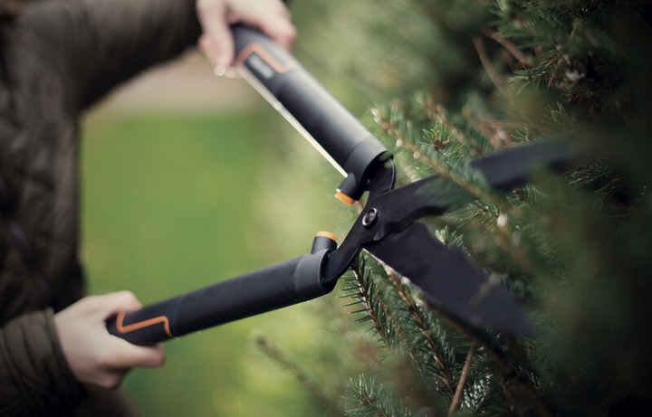 Ножиці Fiskars SingleStep для живої огорожі (1001433) - фото 4