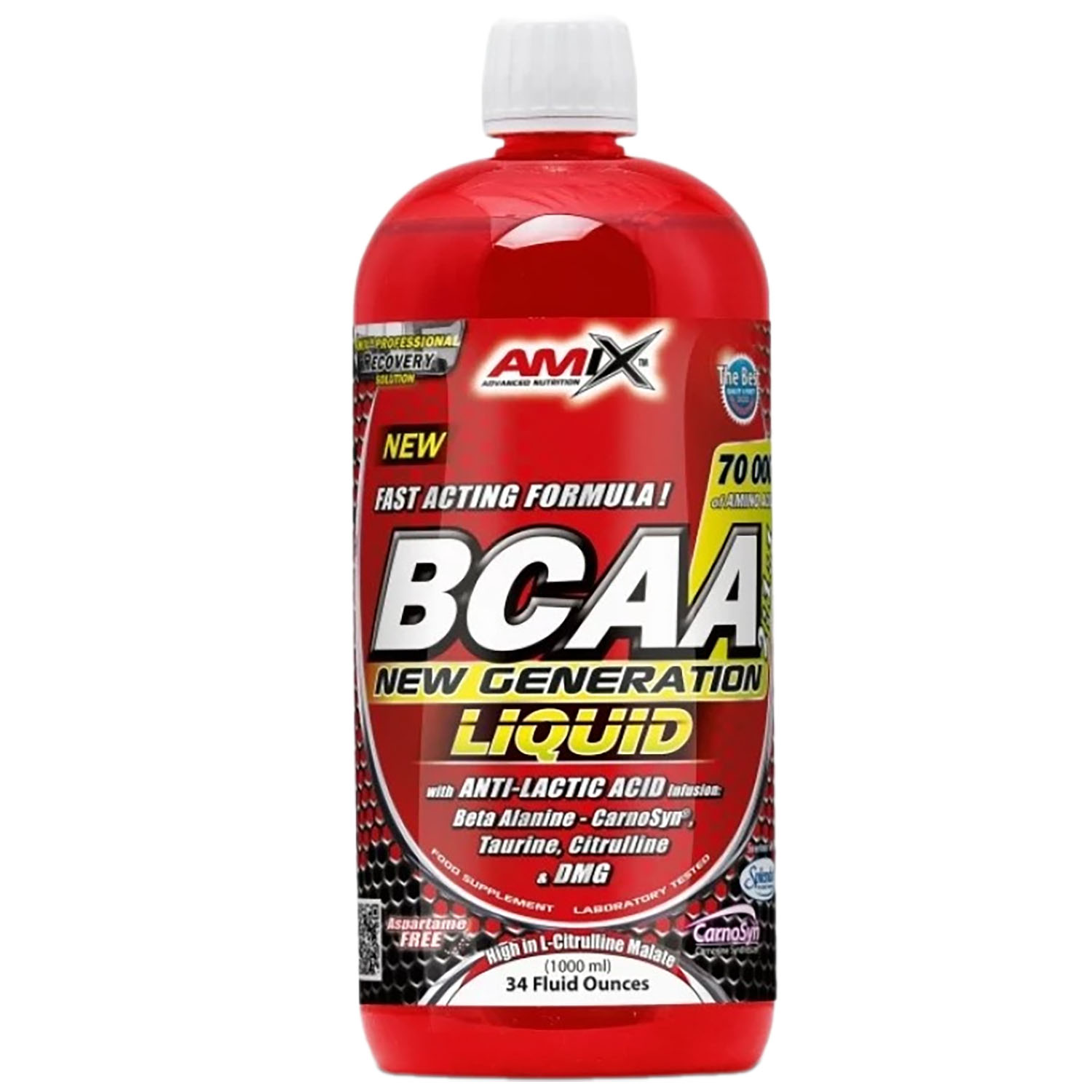 Аминокислоты Amix BCAA New Generation розовый лимонад 1 л - фото 1