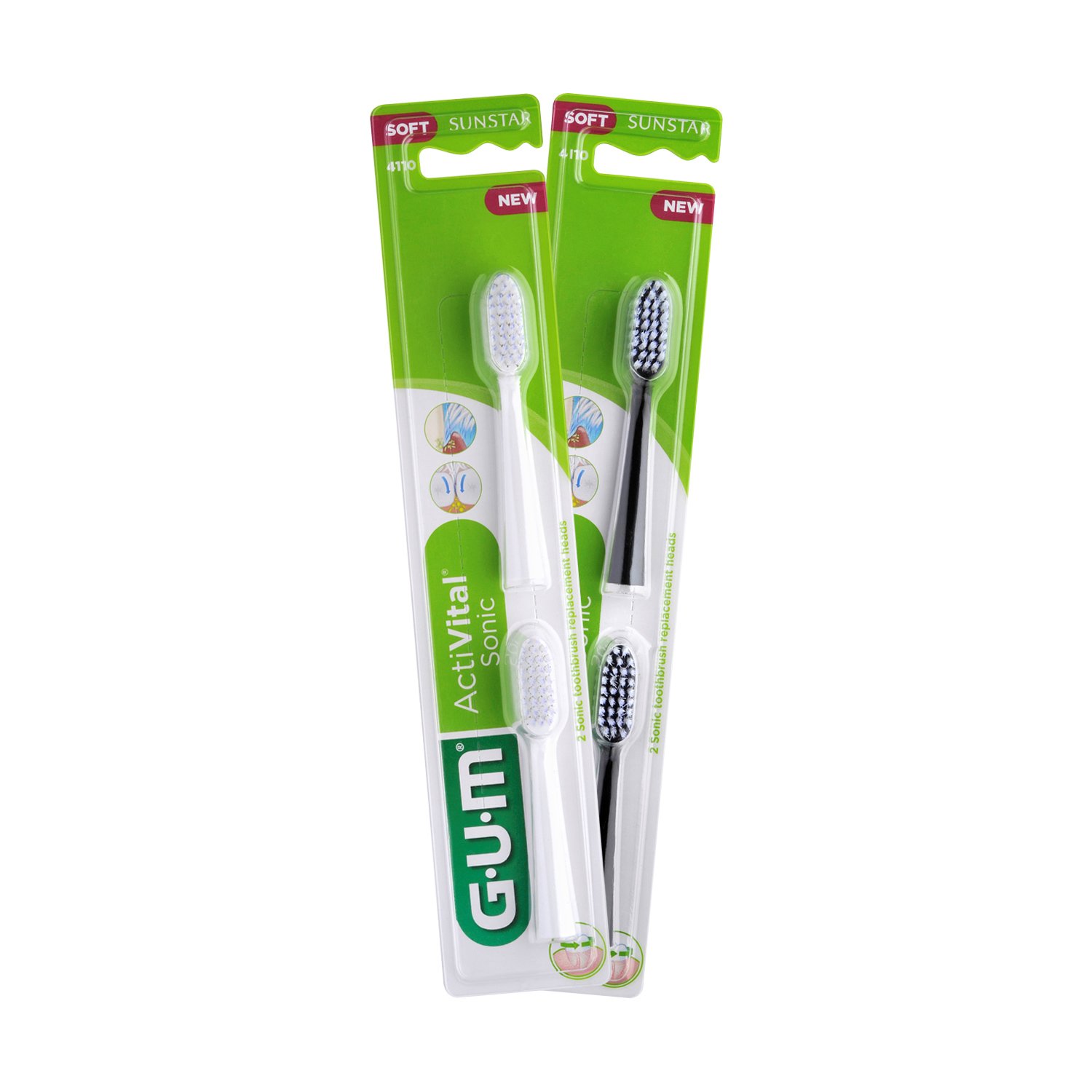 Електрична зубна щітка GUM Sonic Daily біла - фото 7