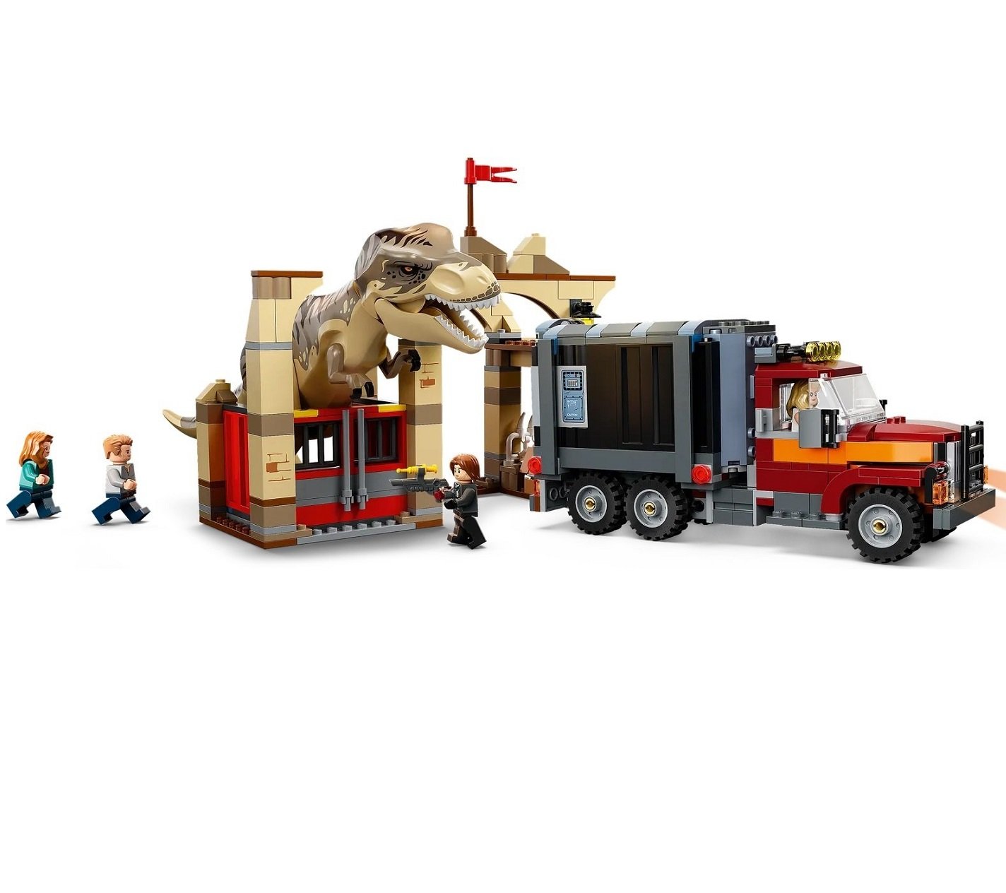 Конструктор LEGO Jurassic World Побег динозавров, 466 детали (76948) - фото 3