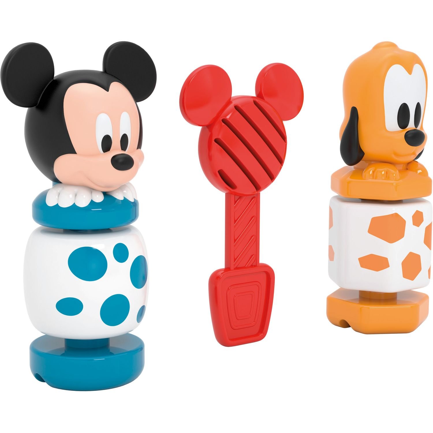 Фото - Детский набор для игры Clementoni Іграшка розвиваюча Baby  Конструктор Mickey & Pluto Build & Play 