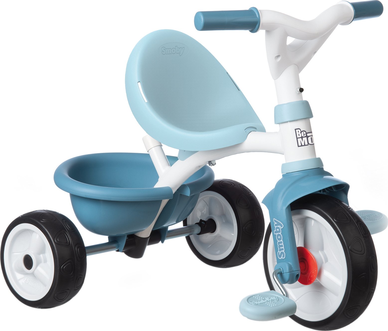 Триколісний велосипед 3 в 1 Smoby Toys Бі Муві Комфорт, блакитний (740414) - фото 2