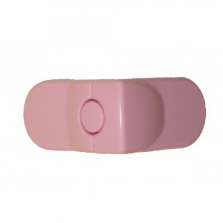 Угловой блокатор - кнопка 3М розовый - фото 1