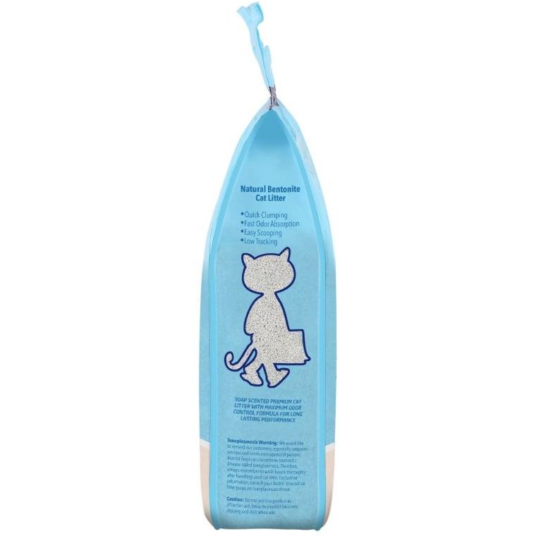 Бентонитовый наполнитель для кошачьего туалета KikiKat Cat Litter Cleany, 5 л - фото 3