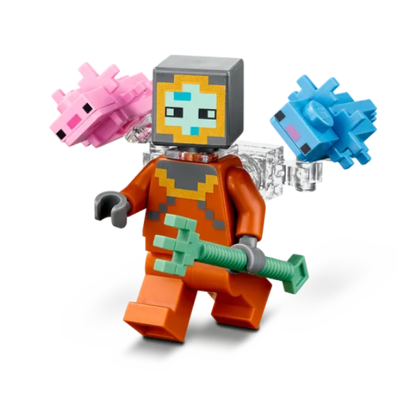 Конструктор LEGO Minecraft Битва Стражей, 255 деталей (21180) - фото 6