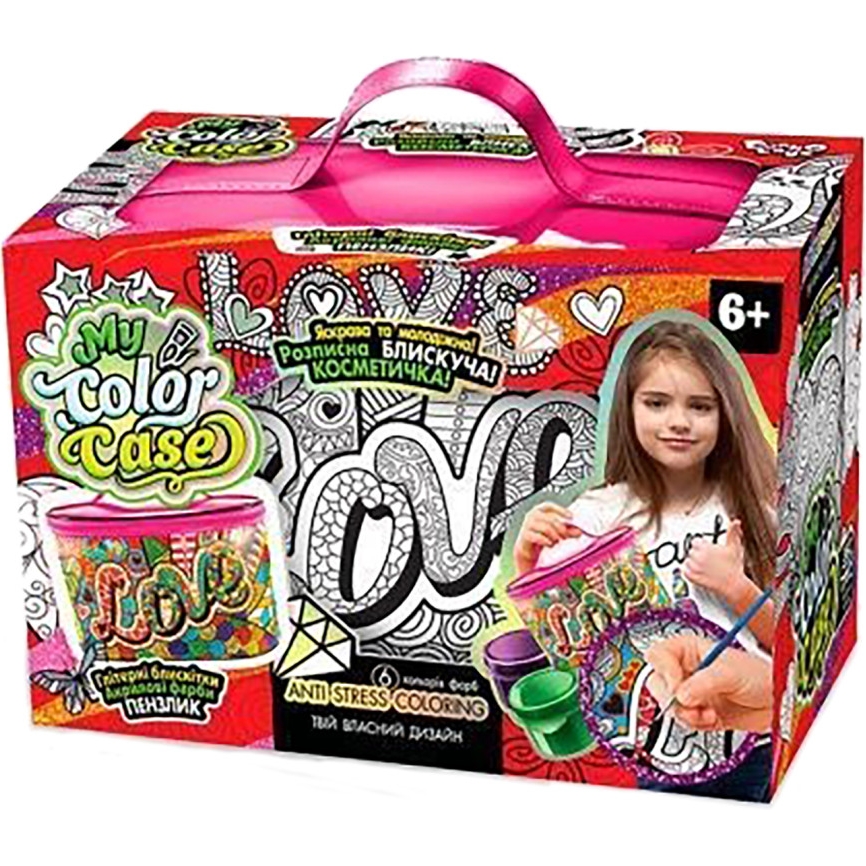 Комплект для креативної творчості Danko Toys My Color Case COC-01-01-05U Укр Love - фото 1