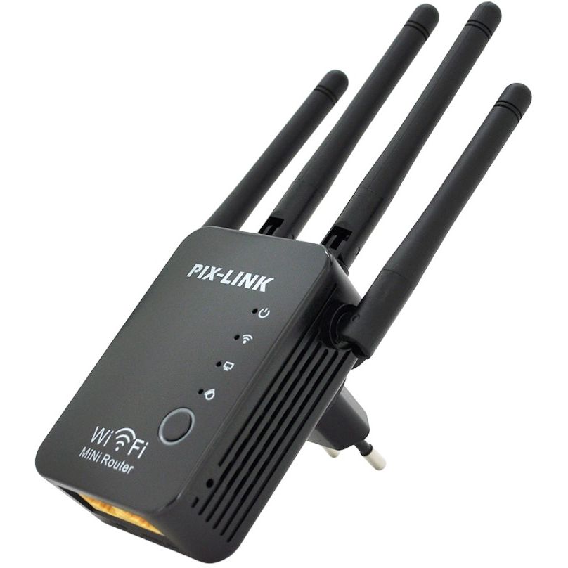 Усилитель сигнала Pix-Link LV-WR16 Wi-Fi ретранслятор, репитер, точка доступа - фото 1