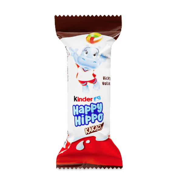 Вафли Kinder Happy Hippo Cacao Single, 20,7 г (895494) - фото 1