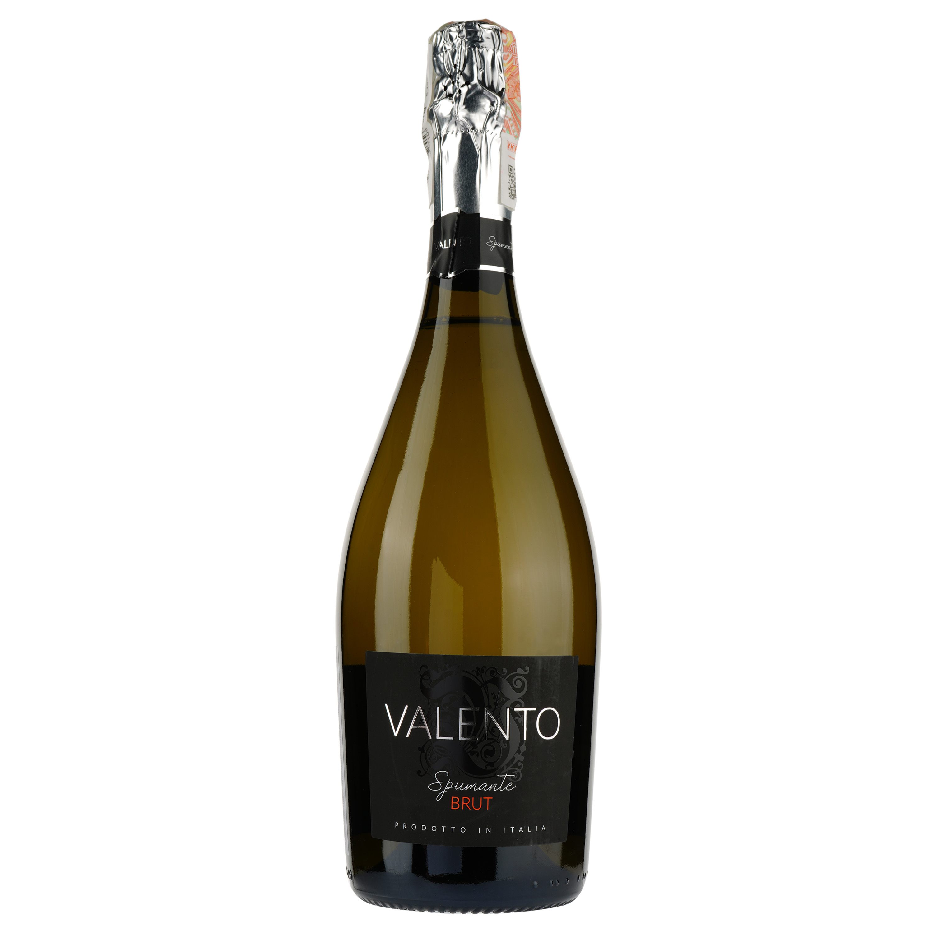 Вино игристое Valento Spumante Bianco Brut, белое, брют, 11%, 0,75 л - фото 1