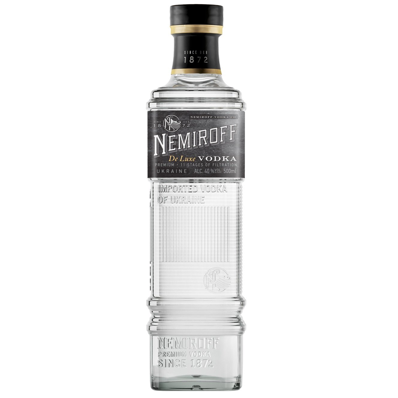 Водка особая Nemiroff De Luxe 40% 0.5 л - фото 1