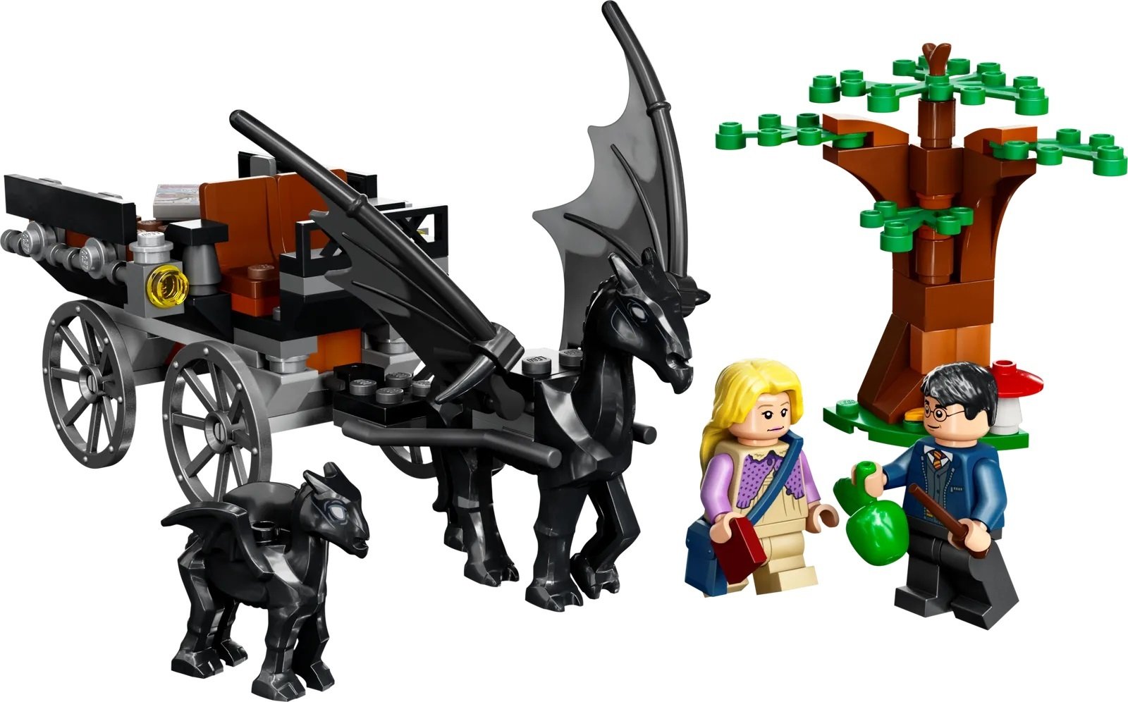 Конструктор LEGO Harry Potter Карета Хогвартса и Фестралы, 121 деталей (76400) - фото 4