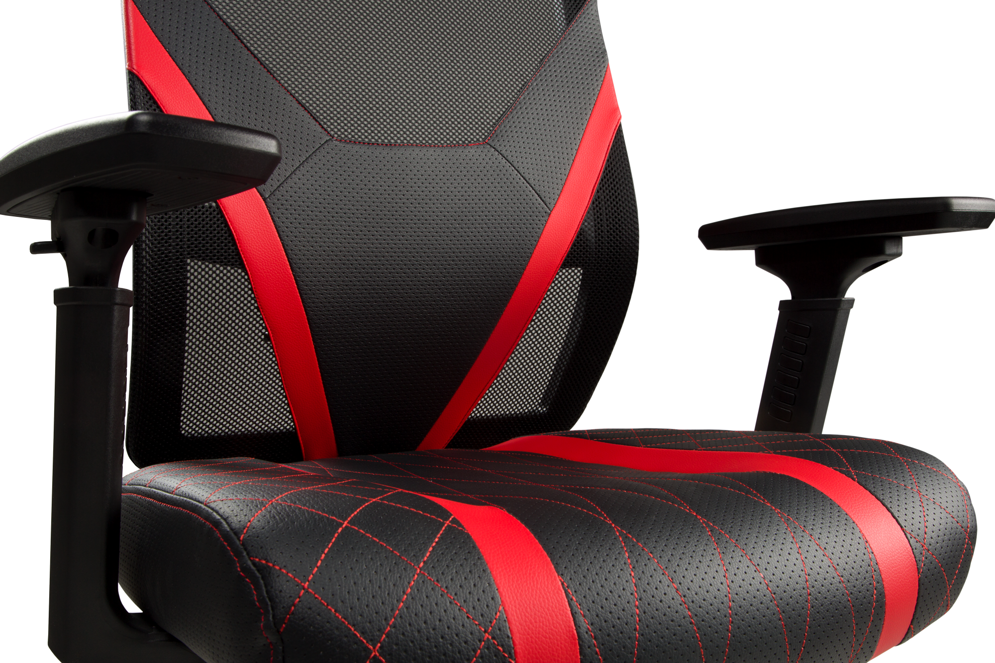 Геймерское кресло GT Racer черное с красным (X-6674 Black/Red) - фото 10
