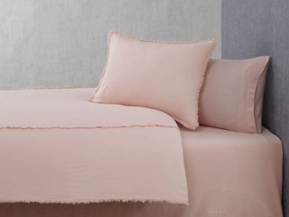 Комплект постельного белья Buldans Burumcuk Pudra, светло-розовый, 6 предметов (svt-2000022272094) - фото 1