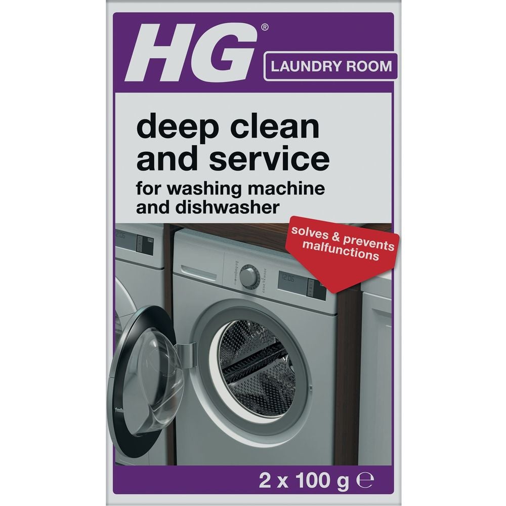 Средство для очистки посудомоечных и стиральных машин HG 200 г - фото 1