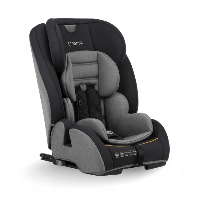 Автокрісло MoMi Bahari Isofix, чорний з жовтим (FOSA00009) - фото 1