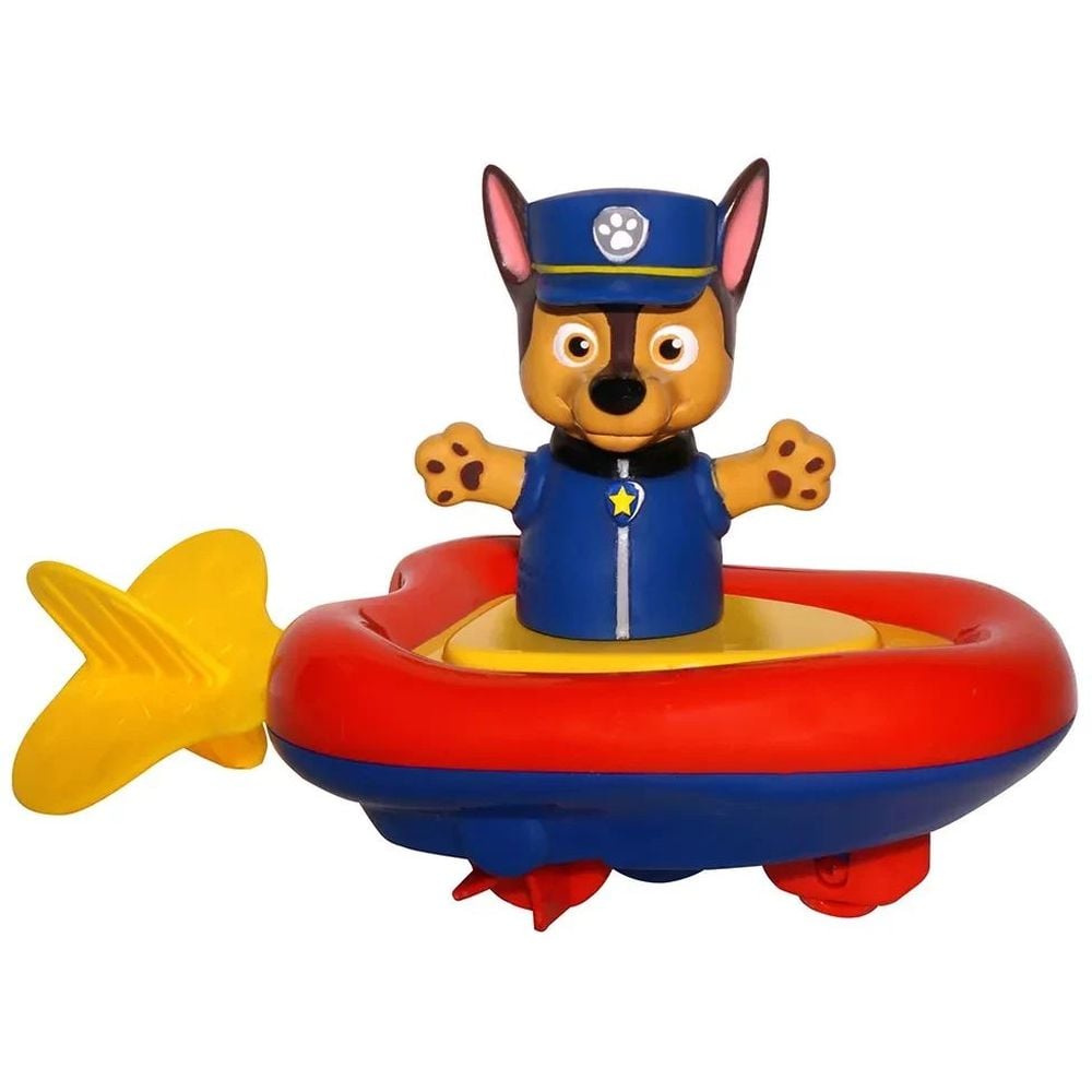Игрушка для ванной Paw Patrol Гонщик заводная лодочка (121918) - фото 1