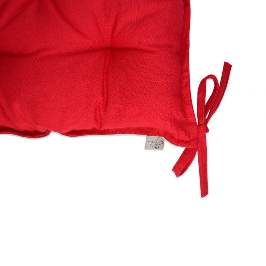 Подушка на стілець Прованс, 40х40 см, червоний (17655) - фото 2
