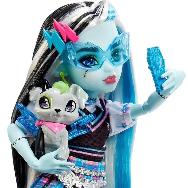 Кукла Mattel Monster High Posable Fashion Doll Frankie, 26 см (HHK53) - фото 4