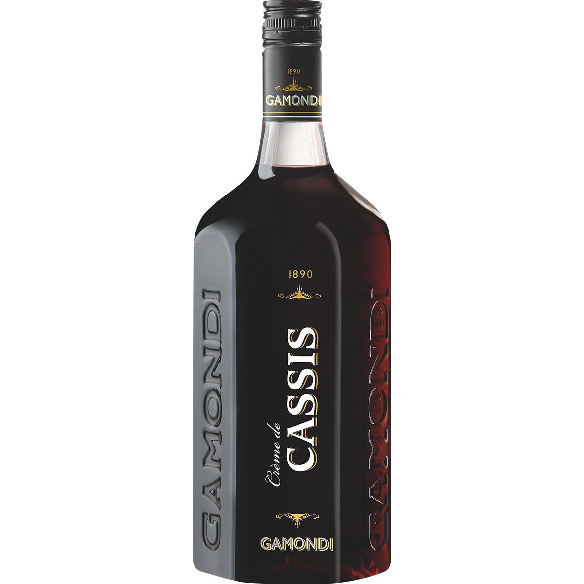 Набір Gamondi Kir Royal: Ігристе вино Toso Brut Millesimato, 0,75 л + Лікер Gamondi Creme de Cassis, 15%, 1 л, в подарунковій упаковці - фото 3