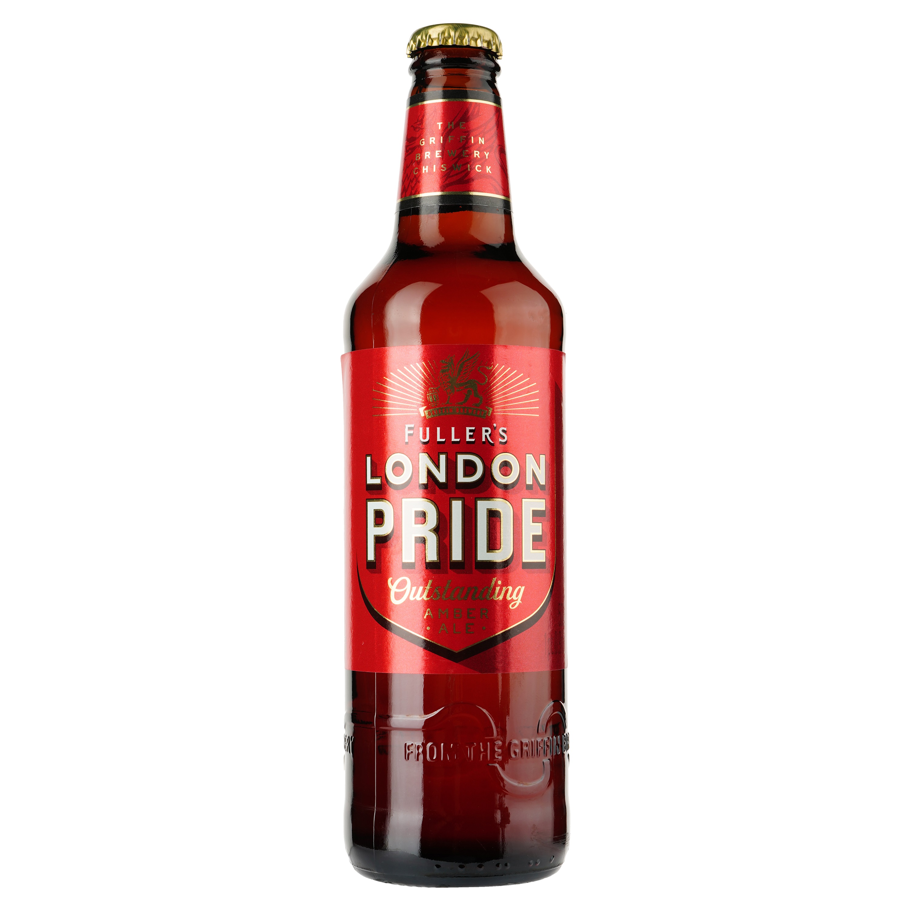 Пиво Fuller's London Pride, светлое, фильтрованное, 4,7%, 0,5 л - фото 1