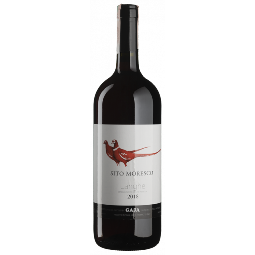Вино Gaja Sito Moresco 2018, красное, сухое, 14%, 0,75 л (875264) - фото 1