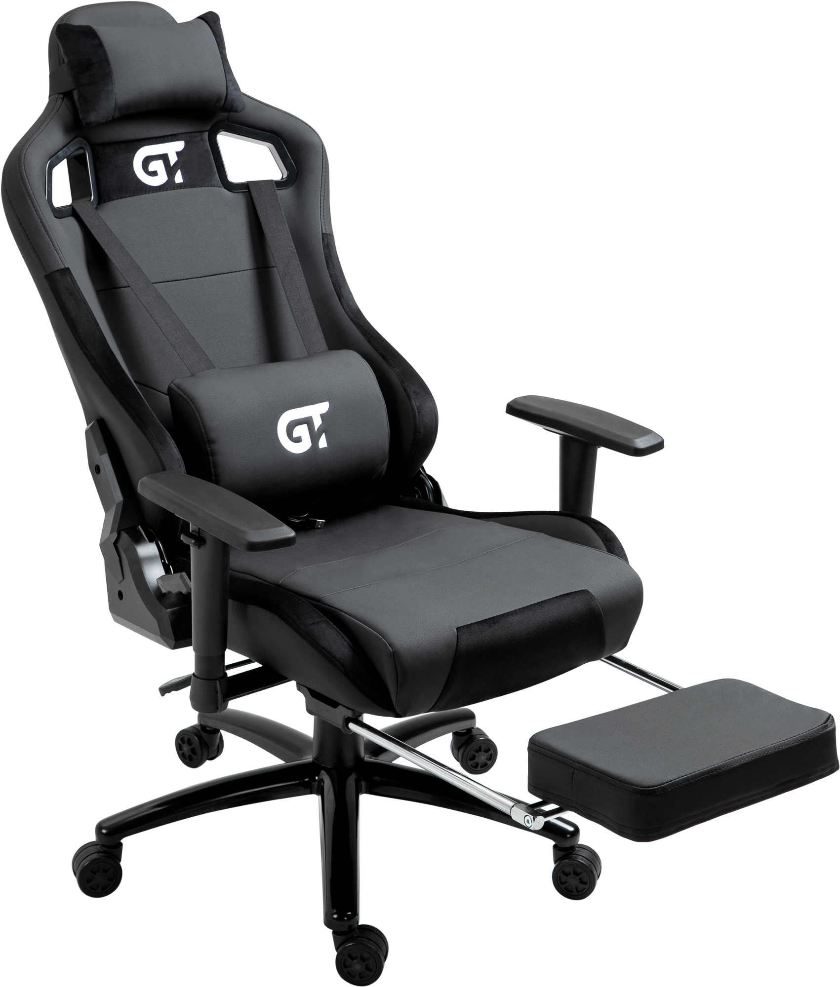 Геймерське крісло GT Racer чорне (X-5108 Black) - фото 8