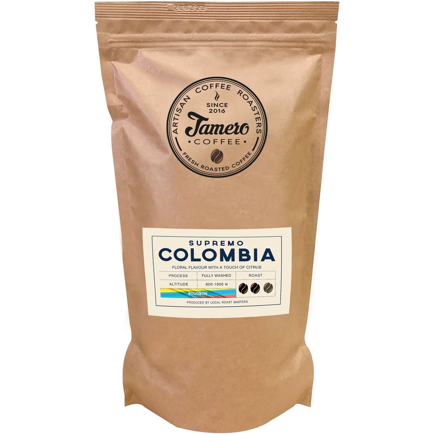 Кофе в зернах Jamero Colombia Supremo 1 кг - фото 1