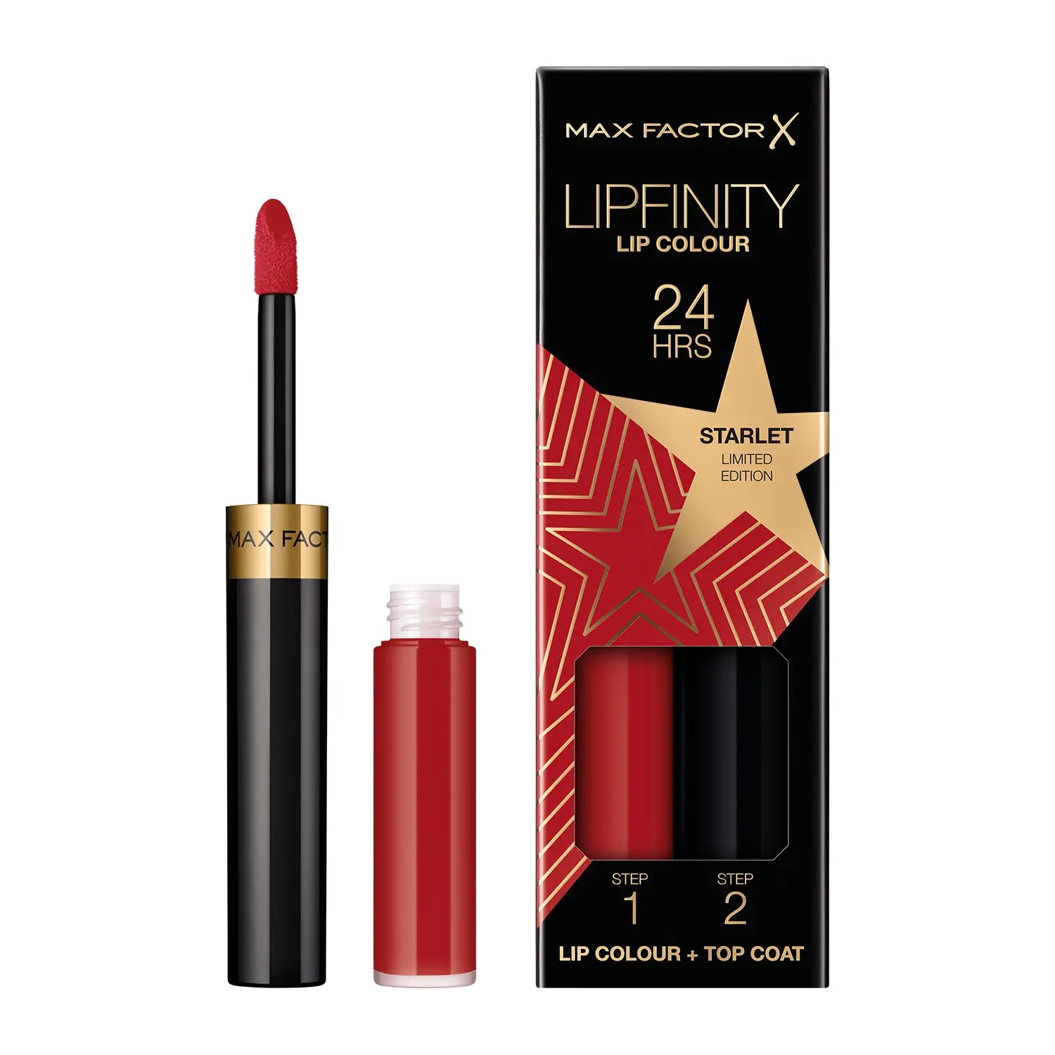 Стойкая губная помада Max Factor Lipfinity 2 Step тон 88 Starlet 2.3 мл + 1.9 г (8000019174520) - фото 3