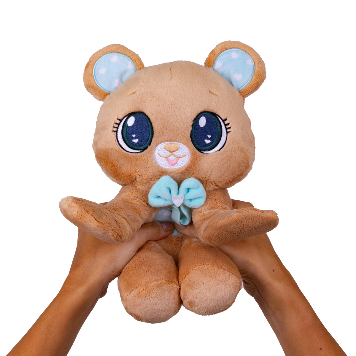 М’яка іграшка Peekapets Ведмедик коричневый 30 см (907867) - фото 4