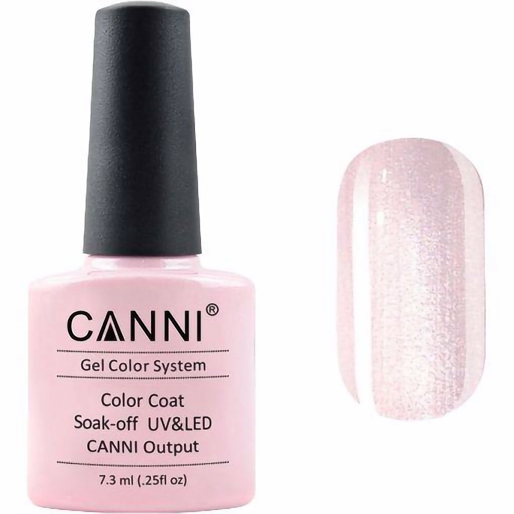 Гель-лак Canni Color Coat Soak-off UV&LED 12 кремовий перламутр 7.3 мл - фото 1