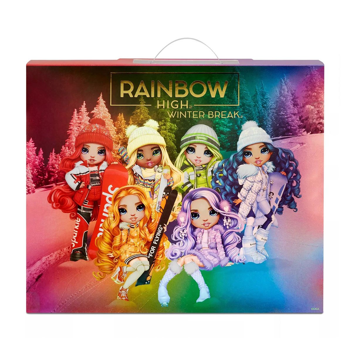 Лялька Rainbow High Winter Break Вайолет Віллоу, з аксесуарами (574804) - фото 8