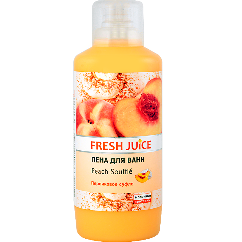 Пена для ванн Fresh Juice Peach Souffle 1 л - фото 1