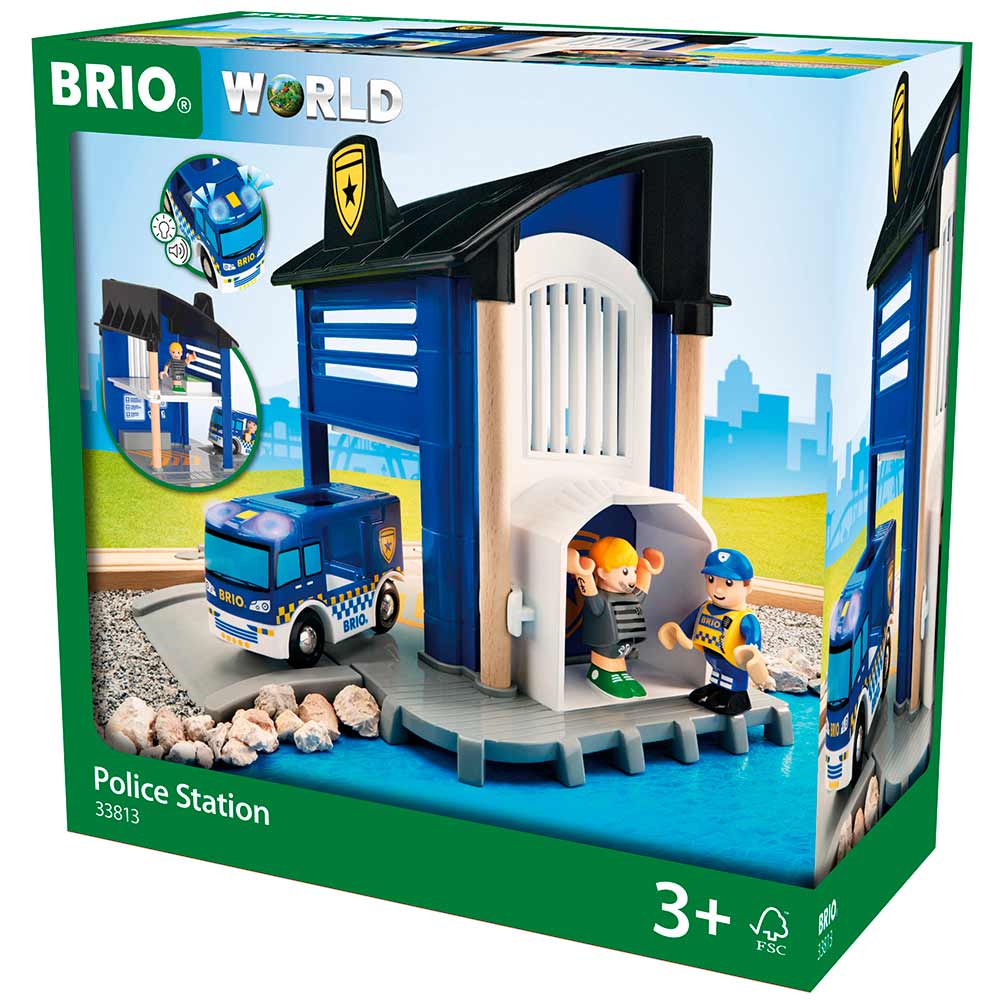 Игровой набор Brio Полицейский участок (33813) - фото 1