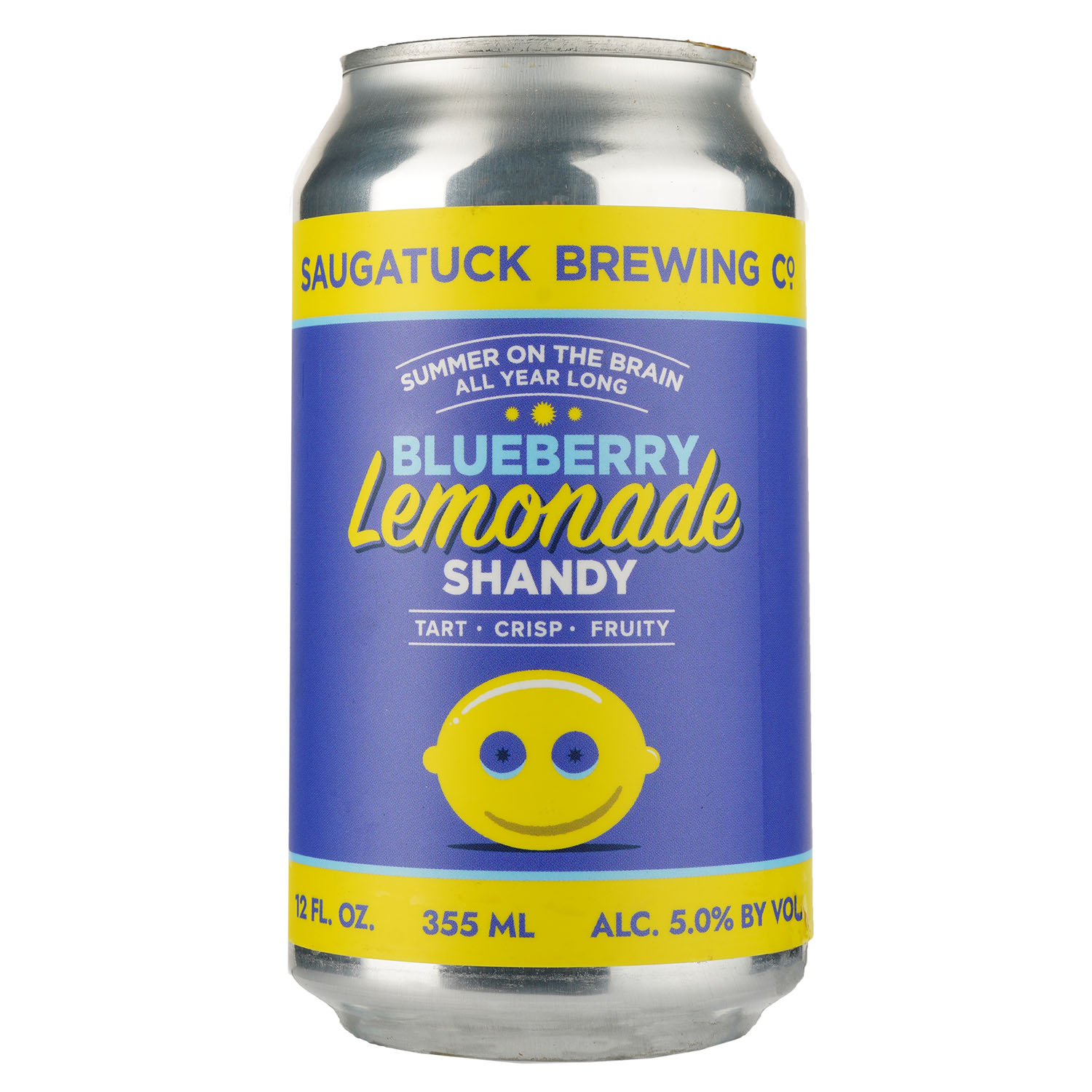 Пиво Saugatuck Blueberry Lemonade 5%, ж/б, 0,355 л - фото 1