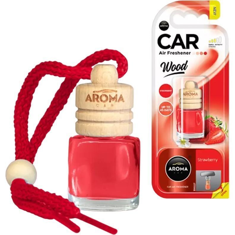 Ароматизатор Aroma Car Wood Strawberry, 6 мл - фото 1