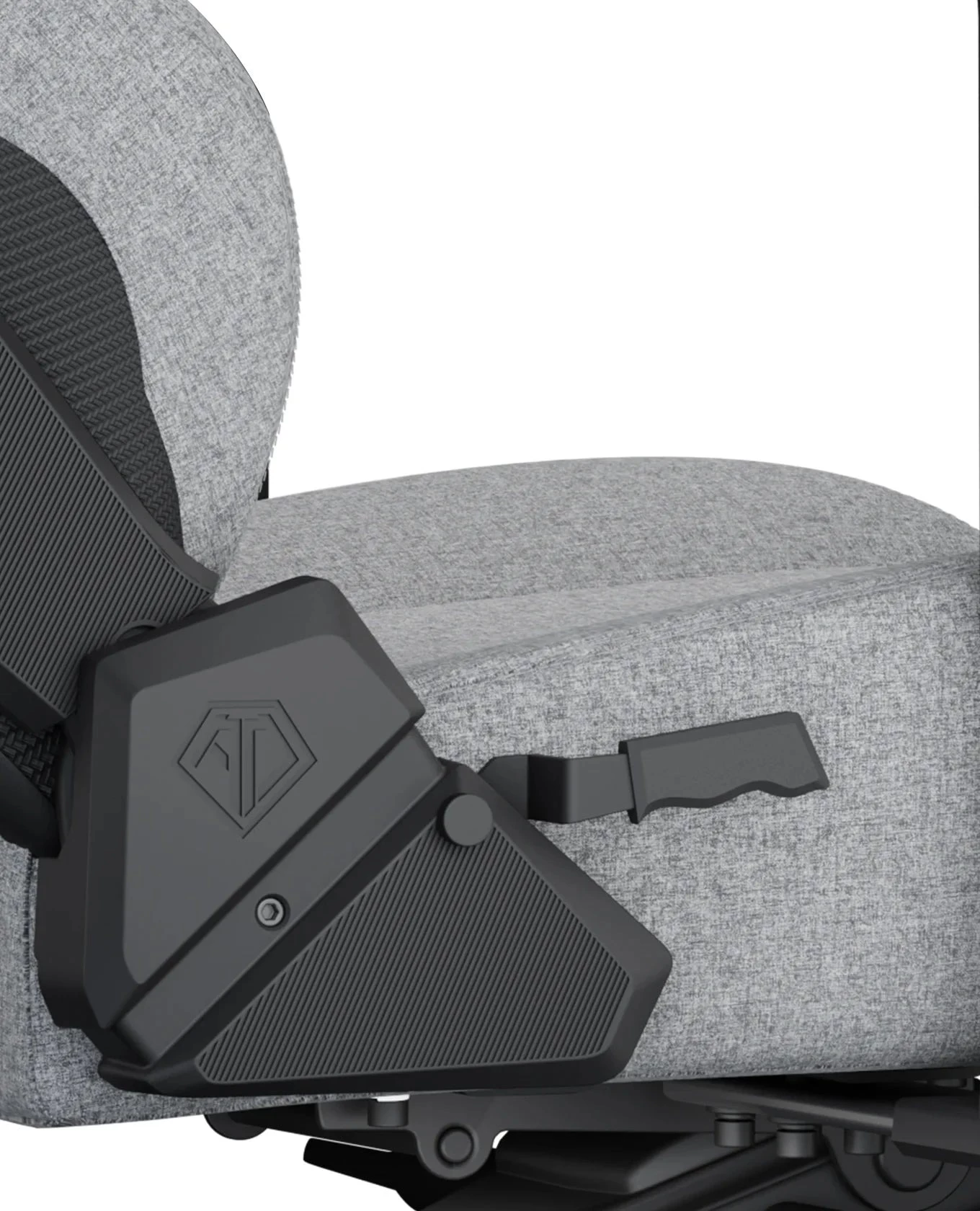 Кресло игровое Anda Seat Kaiser 3 Size XL Grey Fabric (AD12YDC-XL-01-G-PV/F) - фото 7