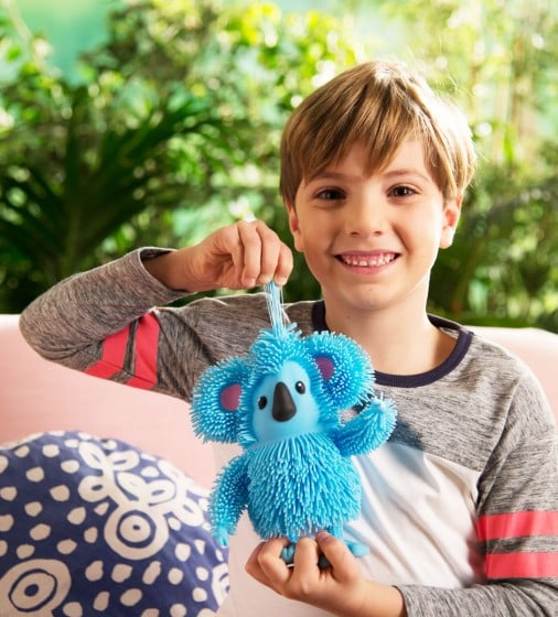 Інтерактивна іграшка Jiggly Pup Запальна Коала, блакитна (JP007-BL) - фото 4