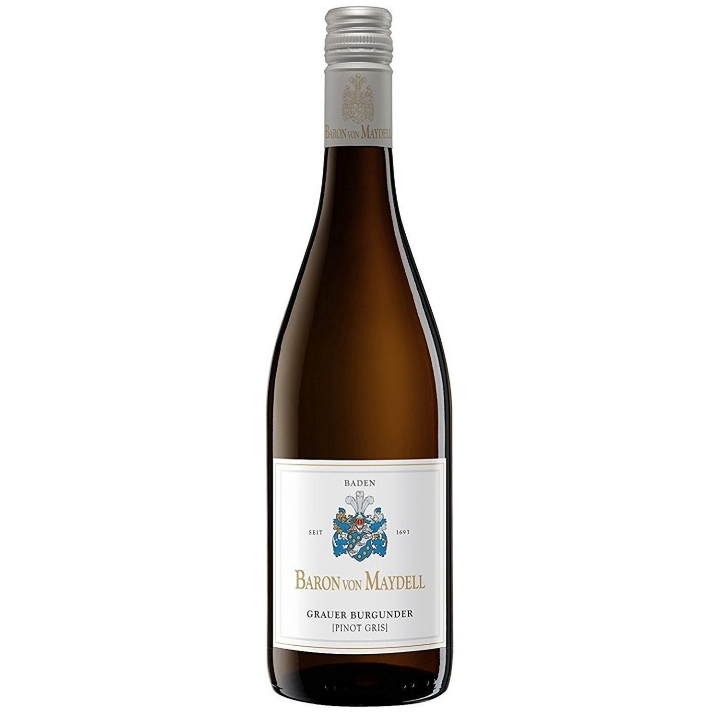 Вино Baron von Maydell Grauer Burgunder, біле, сухе, 13%, 0,75 л (36363) - фото 1