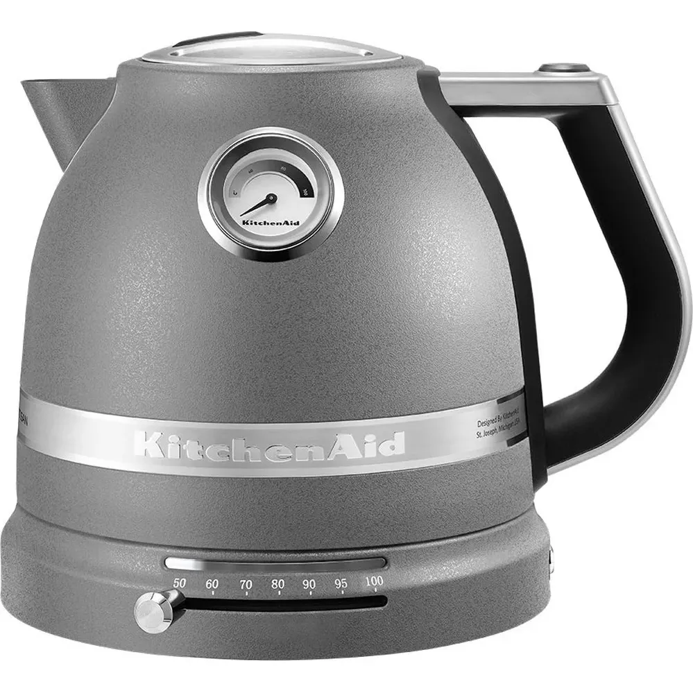 Электрочайник KitchenAid Artisan серый (5KEK1522EGR) - фото 2