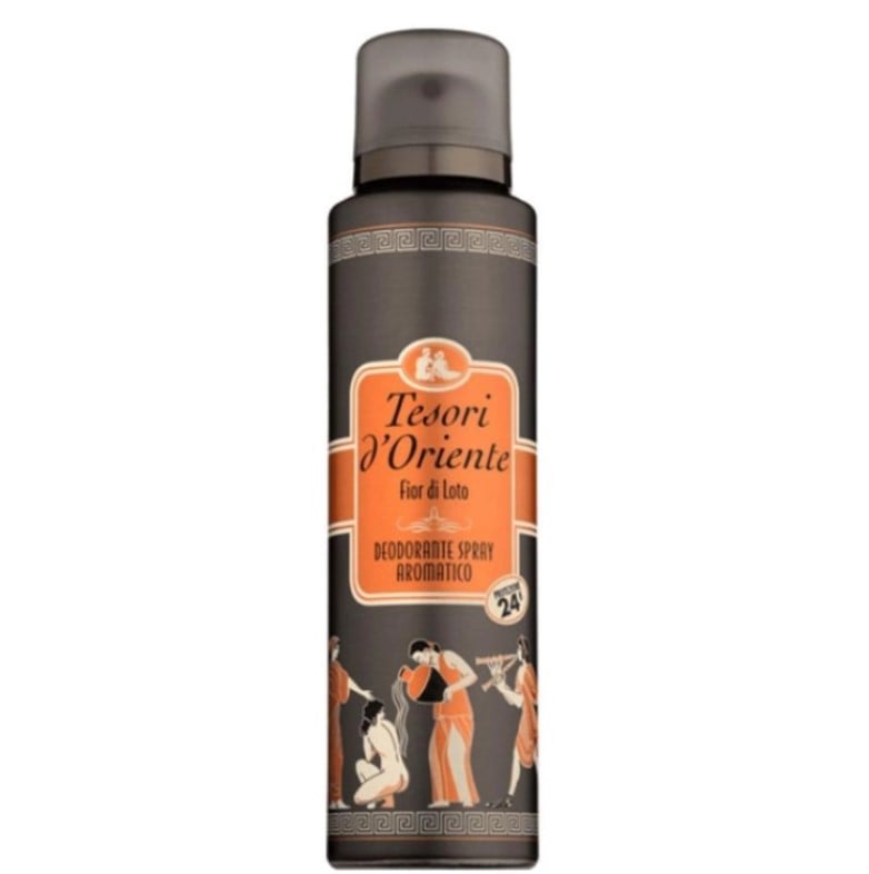 Парфюмированный дезодорант-спрей Tesori d'Oriente Цветок лотоса и масло ши, 150 мл - фото 1
