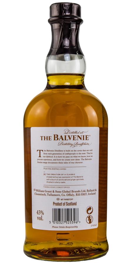 Виски Balvenie Creation of a Classic Single Malt Scotch Whisky 43% 0.7 л в подарочной упаковке - фото 3