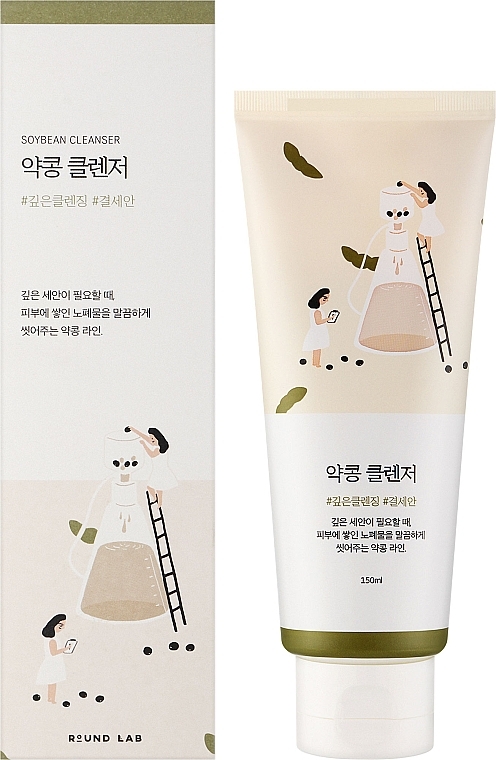 Пенка для умывания Round Lab Soybean Cleanser 150 мл - фото 2