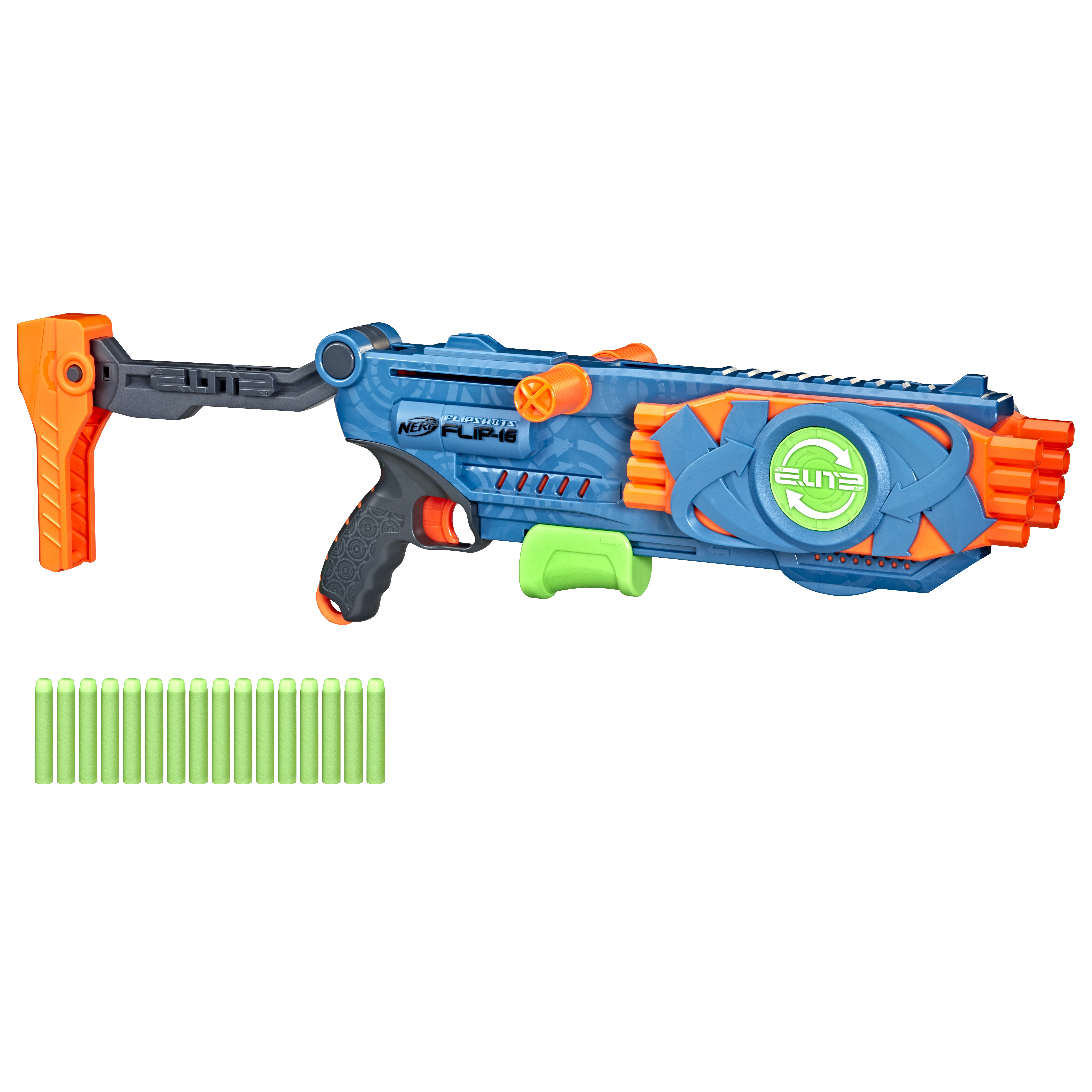 Бластер Hasbro Nerf Elite 2.0 Флипшотс Флип-16 (F2551) - фото 3