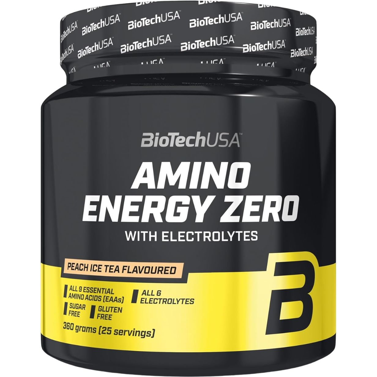 Амінокислоти BioTech Amino Energy Zero with Electrolytes Холодний чай-персик 360 г - фото 1