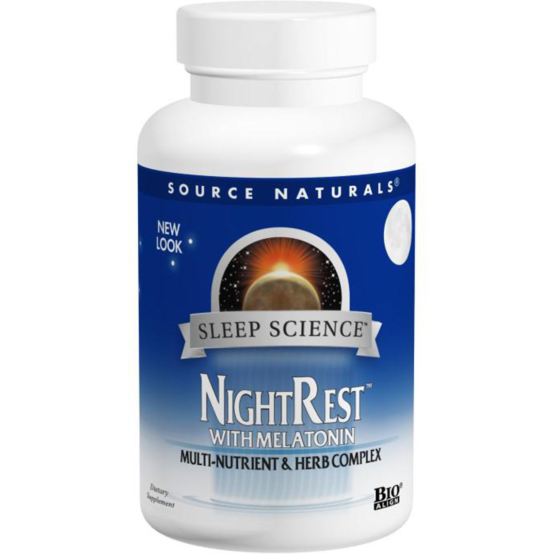 Комплекс для нормализации сна Source Naturals NightRest 50 таблеток - фото 1